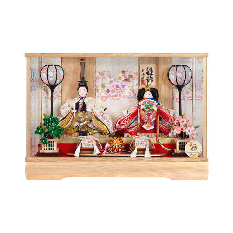 「夢桜」親王ケース飾り