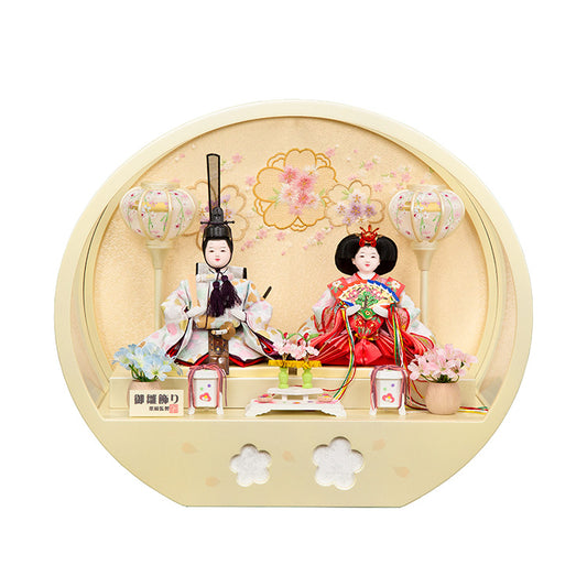 おぼこ雛「ここね」親王ケース飾り