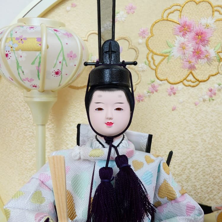 おぼこ雛「ここね」親王ケース飾り