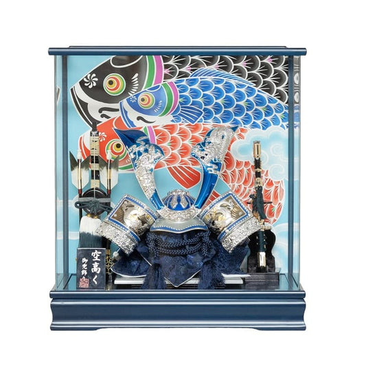 兜ケース飾り「空高く(晴天)」購入特典陣羽織付き