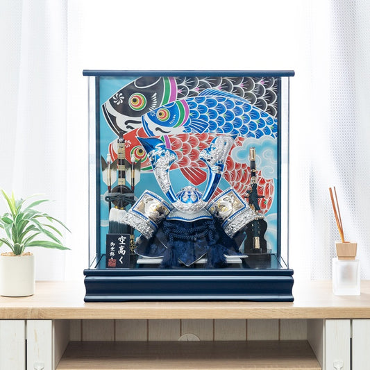 兜ケース飾り「空高く(晴天)」