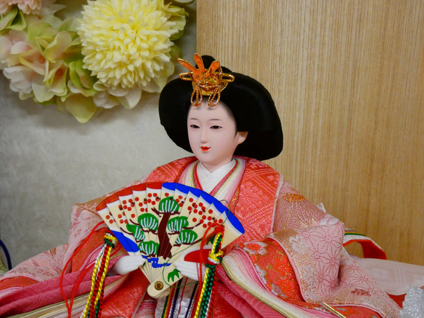 御雛親王飾り「花飾り」