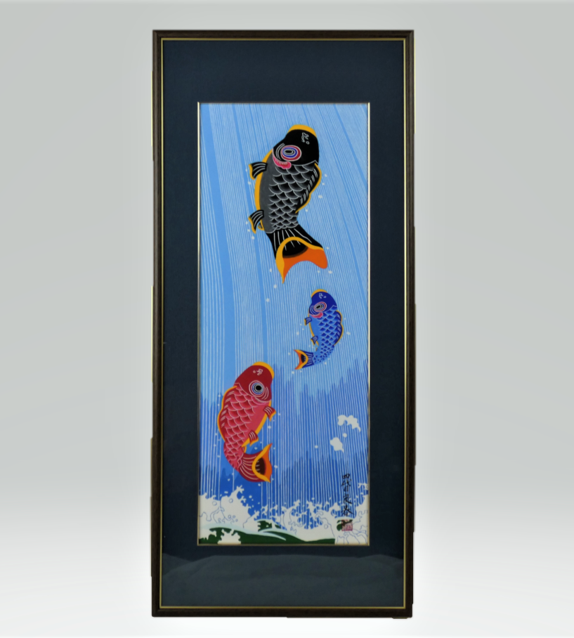 限定品「鯉の滝登り」小型サイズ – 人形の柴崎オンラインストア 限定品「鯉の滝登り」小型サイズ – 人形の柴崎オンラインストア