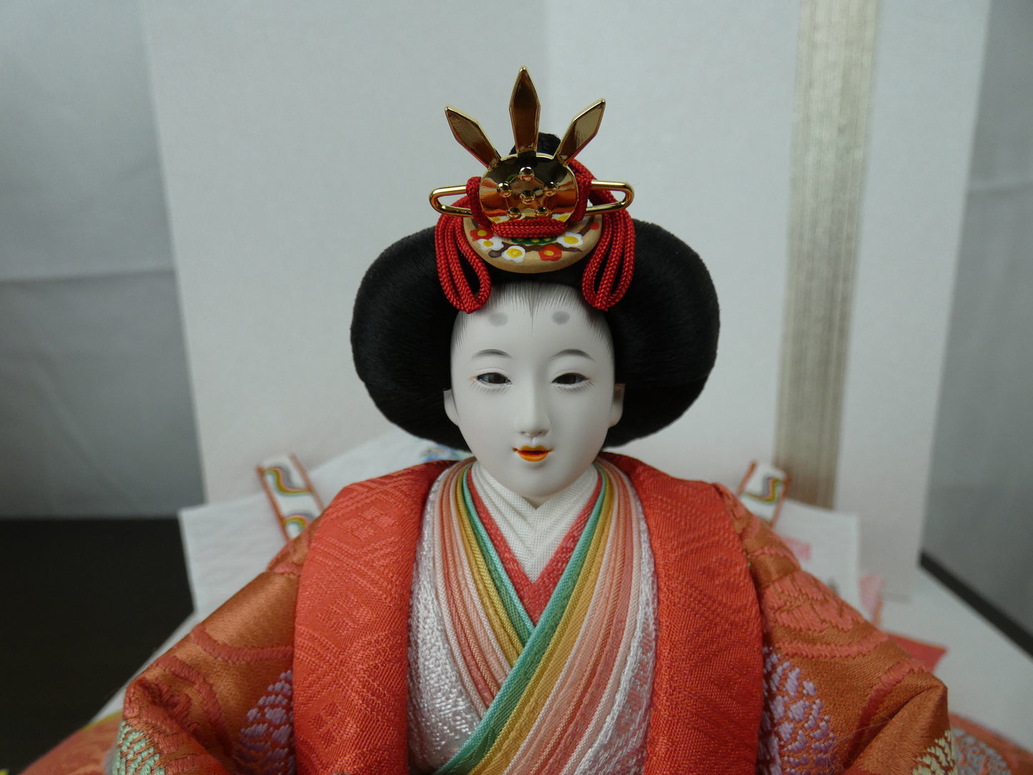 小出松寿作 正絹衣裳 御雛親王飾り 3041