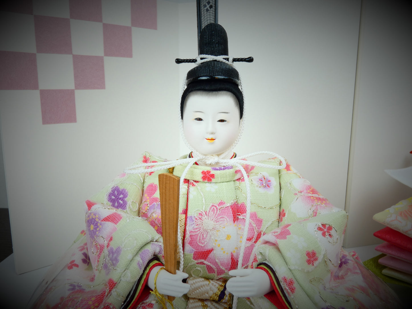 松寿作 おぼこ雛親王飾り 32096