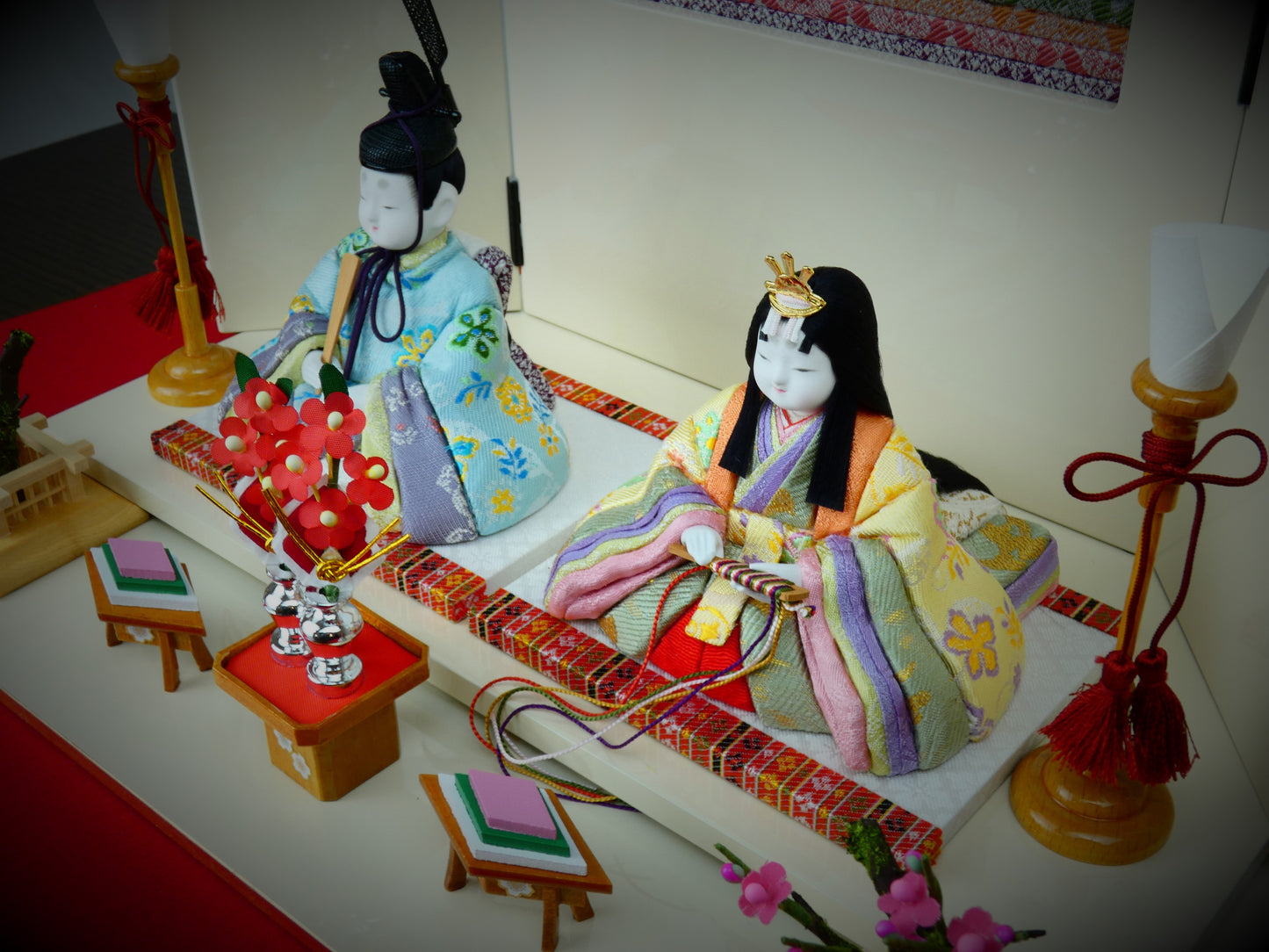 木目込み親王飾り「またろび~唯~」限定品