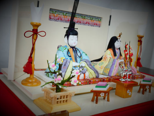 木目込み親王飾り「またろび~唯~」限定品