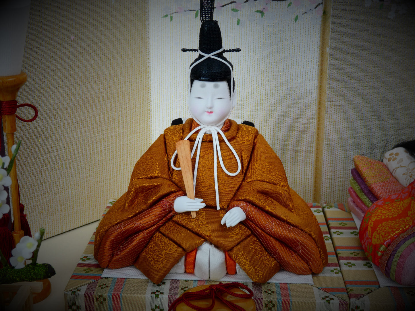 木目込み親王飾り「またろび~光~」限定品