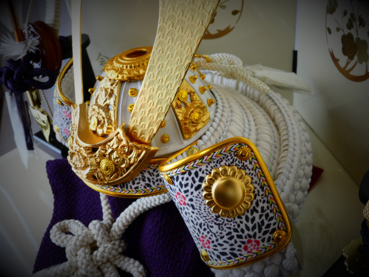 兜収納飾り「松竹梅」54017