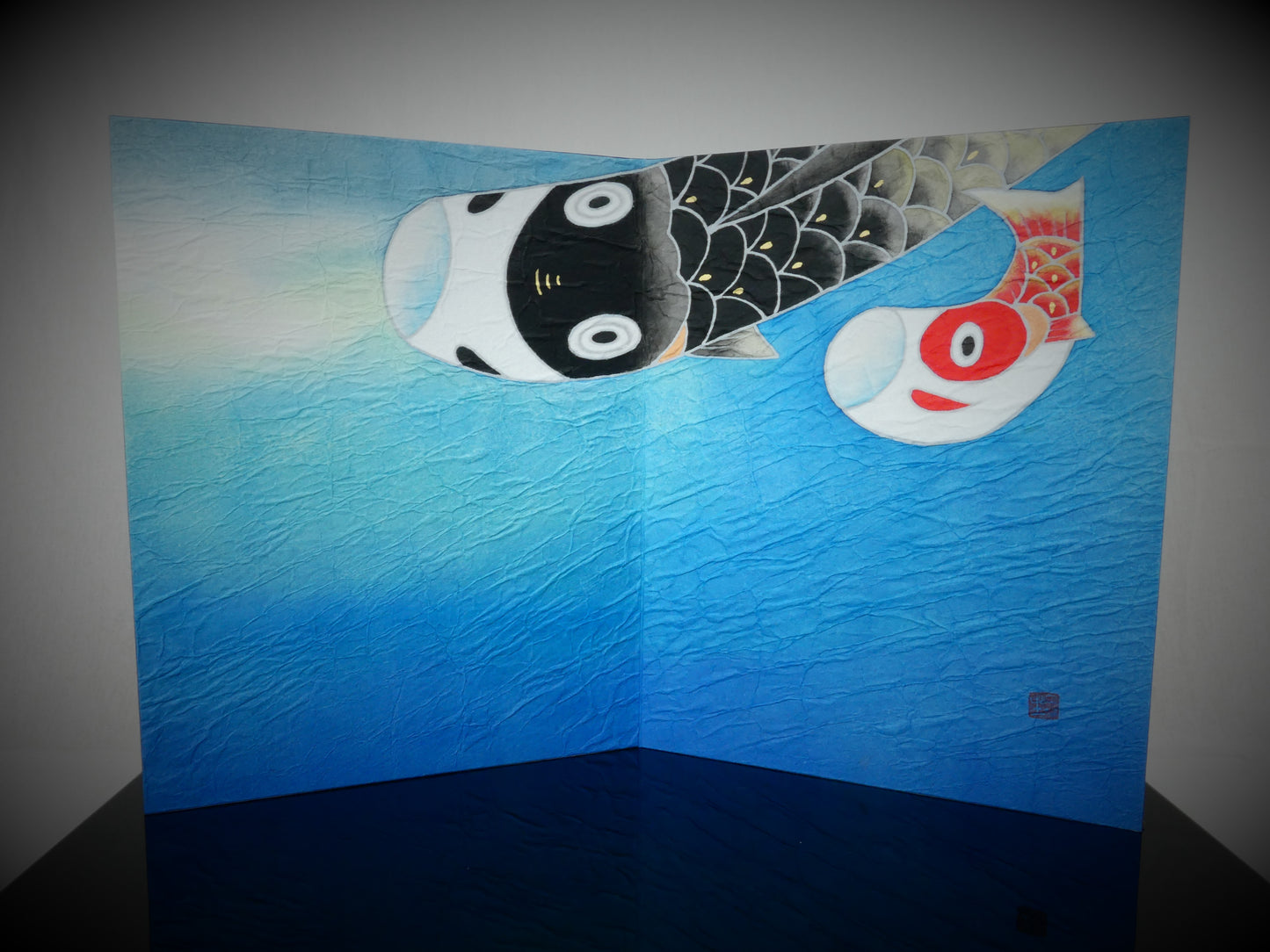 伝統工芸 桐塑胡粉仕上げ 大将飾り 54032