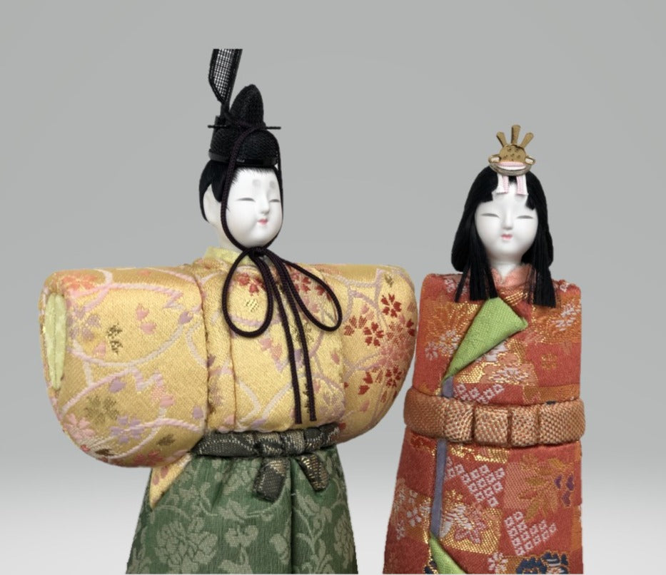 真多呂作 立雛木目込み人形 3092