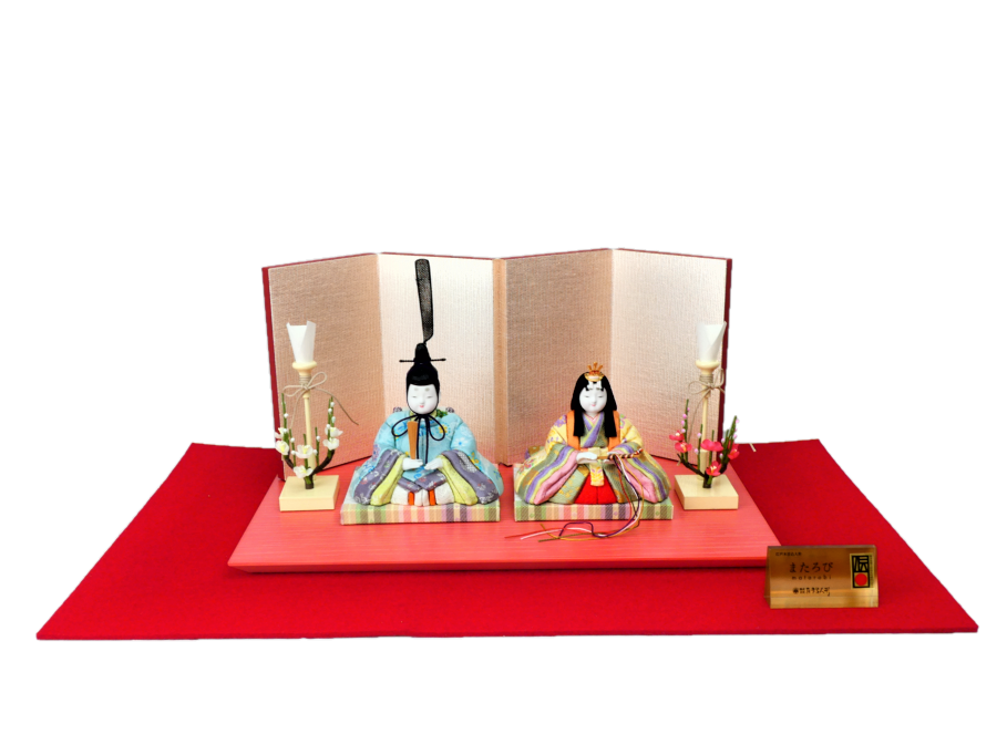木目込み親王飾り「またろび~瑛~」限定品