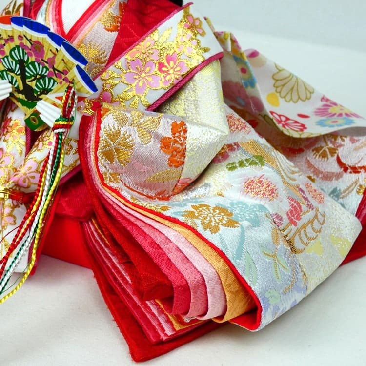 「夢桜」親王ケース飾り 被布着特典付き