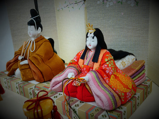 木目込み親王飾り「またろび～光～」限定品