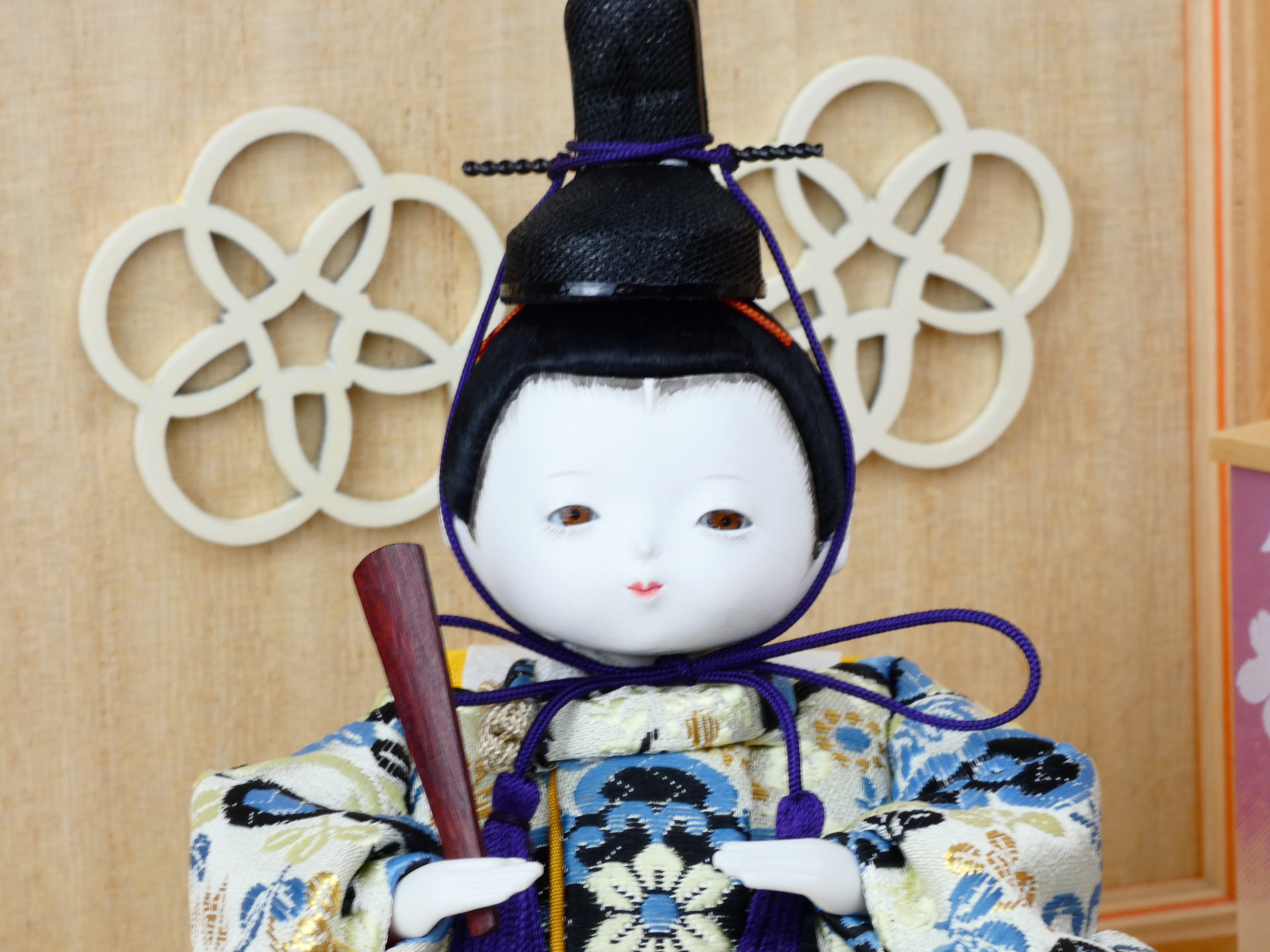 おぼこ雛 金襴衣装 親王飾り 伝統工芸「桐塑頭」 – 人形の柴崎 